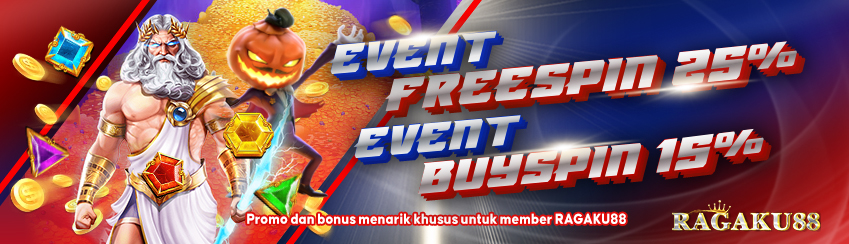 EVENT FREE SPIN MANUAL 25% & BUY SPIN 15%